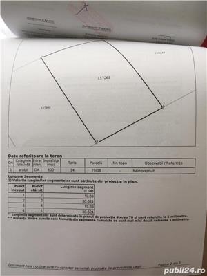Bragadiru, stradal pe Safirului, 2 terenuri 600mp+524mp deschidere 37ml  - imagine 4