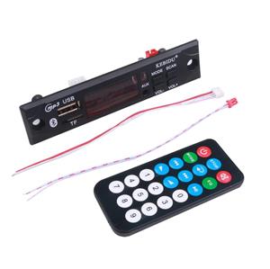 Modul mp3 cu slot pentru sd card usb radio fm bluetooth telecomanda auto 12V NOU - imagine 5