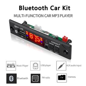 Modul mp3 cu slot pentru sd card usb radio fm bluetooth telecomanda auto 12V NOU