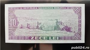 Bancnota 10 Lei pusa in circulatie in 1966 - imagine 2