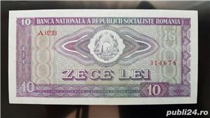 Bancnota 10 Lei pusa in circulatie in 1966.