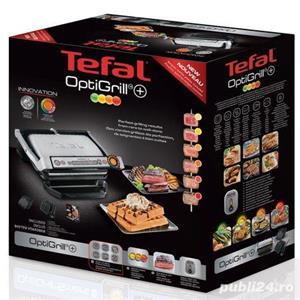 OFERTA- Gratar TEFAL Optigrill + Aparat de facut WAFFLES NOU, NEFOLOSIT, de la 1190 la 500 lei - imagine 3