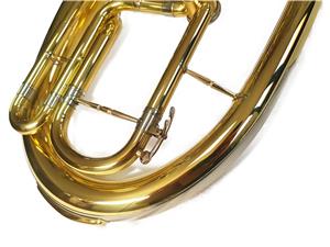 Tenor Horn Karl Glaser 3 clape Bb Bariton auriu - imagine 3