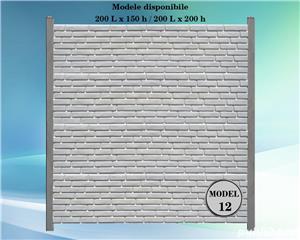 Producator placi si stalpi de gard din beton armat - imagine 14