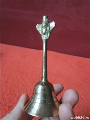 cadou rar clopotel bronz vintage -made in Germany - imagine 2