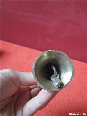 cadou rar clopotel bronz vintage -made in Germany - imagine 6