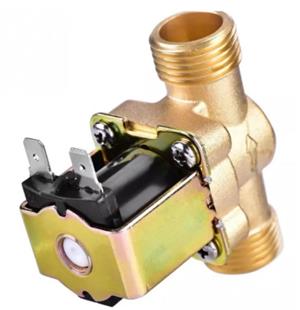 1/2 - 220V - Solenoid Electrovalva din metal, Electrovana apa sau aer - 1/2, 220V - imagine 3