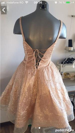 Rochie noua din Tiul cu paiete - imagine 2