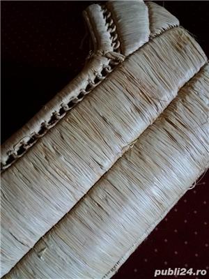 Cos-portbebe- palmier toquilla si bambus- executat manual- Ecuador - imagine 5