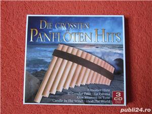 Cele mai frumoase melodii  la nai- Die grossten Panfloten Hits - 3xCD -un cadou inedit