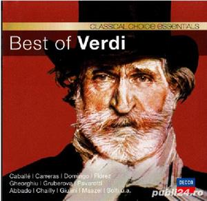 cd Best Of Verdi-Angela Gheorghiu,Caballé,Pavarotti,Domingo..-un cadou