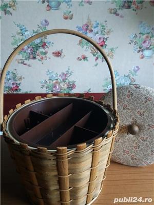 Cos bambus- executat manual - imagine 4