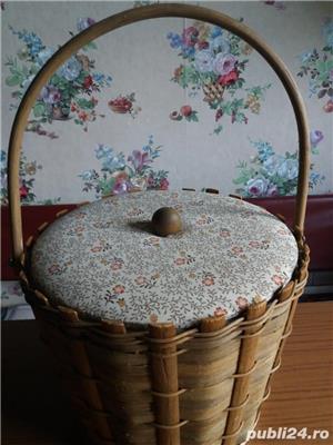 Cos bambus- executat manual - imagine 8