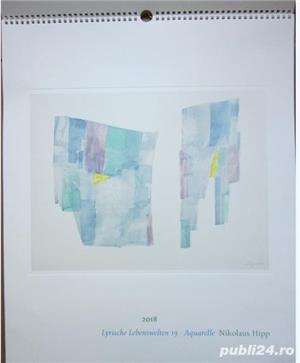 cadou rar Arta Calendar 2018 Nikolaus Hipp 13 lucrari pt inramat 56x46 cm - imagine 5