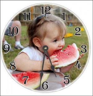 ceasuri personalizate de birou(10cm) si de perete ( 16cm si 23 cm) - imagine 2