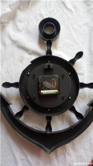 Vand ceas de perete,model navy - imagine 2