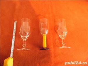 Pahare inalte din sticla pentru decor / nunta 