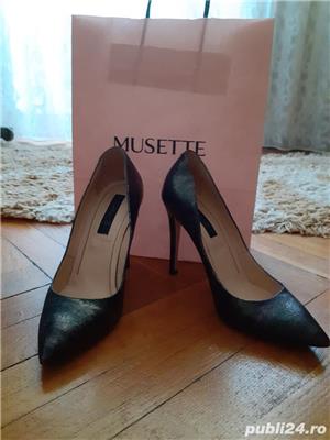 Pantofi de dama, Musette si Mateo, din piele, marime 37, in perfecta stare - imagine 5