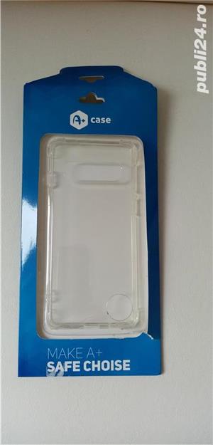 Vand Husa de protectie A+ Defend Clear for Samsung S10 - imagine 6