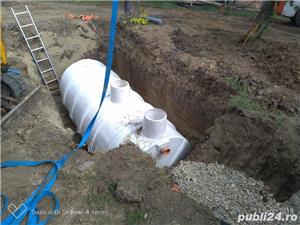 Montaj fose septice ecologice. Canalizari. Drenaje pt ape pluviale.