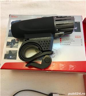 Lanternă 200 Lumeni,Li-Ion 1200 mAh,USB