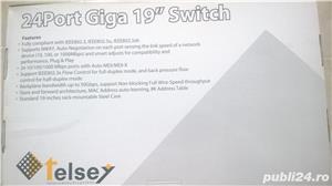 Switch Telsey GS124-GS524-gigabit - imagine 5