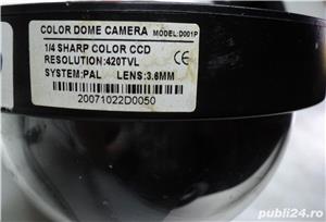 Camera Dome (SH) de Supraveghere CCD Sharp Model: D001P - imagine 2