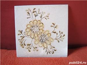 placa ceramica vintage Servais Germany-pictata manual -un cadou inedit