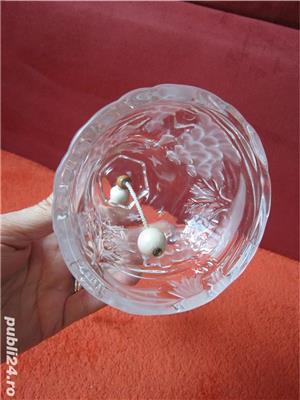 cadou rar  Clopot sticla Original Walther Glass Christmas bell - imagine 5
