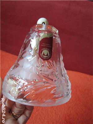 cadou rar Craciun Clopot sticla Original Walther Glass Christmas bell