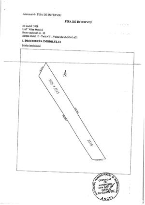 Vând 1,5 ha teren arabil în comuna Valea Mărului, sat Mândrești, jud. Galați - imagine 7