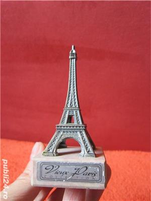 vechiul Paris '50 Turnul Eiffel miniatura de colectie cadou rar - imagine 2