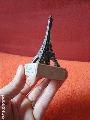vechiul Paris '50 Turnul Eiffel miniatura de colectie cadou rar - imagine 5
