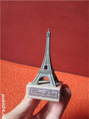 vechiul Paris '50 Turnul Eiffel miniatura de colectie cadou rar - imagine 7