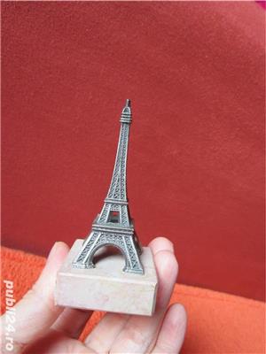 vechiul Paris '50 Turnul Eiffel miniatura de colectie cadou rar - imagine 6