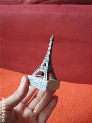 vechiul Paris '50 Turnul Eiffel miniatura de colectie cadou rar - imagine 3