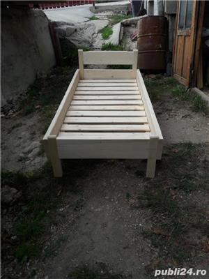 pat din lemn masiv - imagine 2