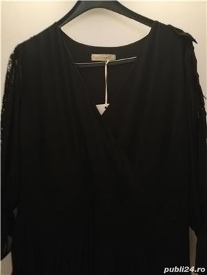 Rochie de seara neagra, marimea 44-46 - imagine 3