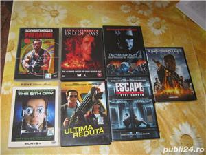 Raritati filme dvd,originale,schwarzenegger,stallone,robert de niro,rutger hauer,kurt russell,jolie.