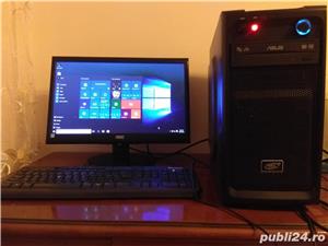 Sistem PC complet cu procesor i3 + monitor LED + Win.10 Pro
