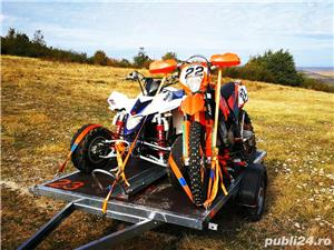 inchirieri remorca ATV trailer de inchiriat remorci trailere slep auto moto quad transport chirie - imagine 6