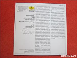 vinil Karajan Ravel / Debussy: Bolero / La Mer   Prelude A L'apre - imagine 4