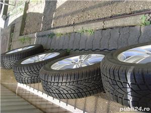 Jante de aliaj ca Noi 5x112 pe 17 originale Audi Q3(VW Tiguan)/c.iarna ca Noi 215/60R17 Dunlop 8,5mm - imagine 4