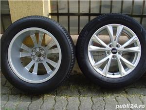 Jante de aliaj 5x112 pe 18 originale AUDI Q3 F3 din2019/anvelope 235/55 R18 Michelin - imagine 2
