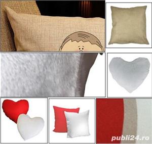 PERNA INIMA   PATRATA 40CMX40CM=50lei  20cmx20cm =30lei -  PERSONALIZATA (alba cu rosu) - imagine 6