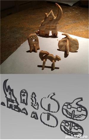 forme de taiat si modelat aluat , martipan - Halloween, Craciun, Pasti, 1iunie, etc  10forme=60lei - imagine 4