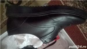 Vand pantofi de dama din piele naturala Oxford-black  - imagine 3