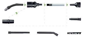 Set Kit accesorii pentru aspirator, set kit peri pt curatat pc laptop - imagine 4