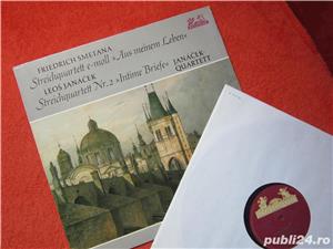 vinil Smetana-Streichquart.-Meinem Leben,Intime Briefe-Janá ek Quartet - imagine 3