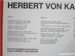 vinil  Karajan 2xLP-Ponchinelli,Chabrier,Waldteufel,Sibelius,Suppe etc - imagine 4